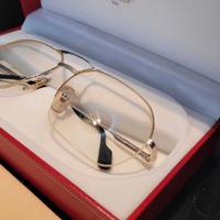 Occhiali Cartier modello CO 707 oro