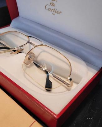 Occhiali Cartier modello CO 707 oro