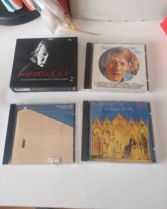 FABRIZIO DE ANDRÉ LOTTO CD RARI