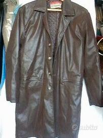 2 Trench Vintage:a)Pelle,b)Cotone UNO in REG. a SC