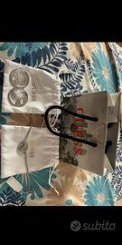 bracciale e orecchini  guess con scontrino