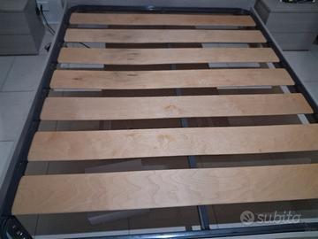 Set Letto Matrimoniale: Rete a Doghe + Materasso 1