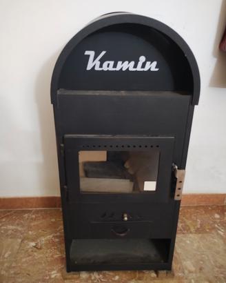 Stufa a legna kamin  nuova