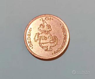moneta/gettone anni '70/'80-Raro da collezione