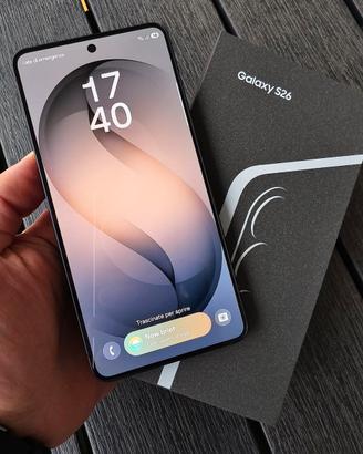 Samsung Galaxy s26 256gb new ricevuta gar.24mesi