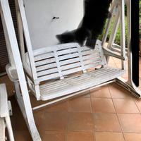 Dondolo e lettino per esterno gardenia