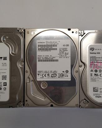 Hard disk meccanici SATA WD, Seagate, Hitachi