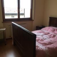 Letto antico in noce massello