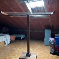 Stendino alto in legno