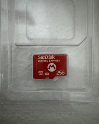 MicroSD Express da 256Gb Nintendo