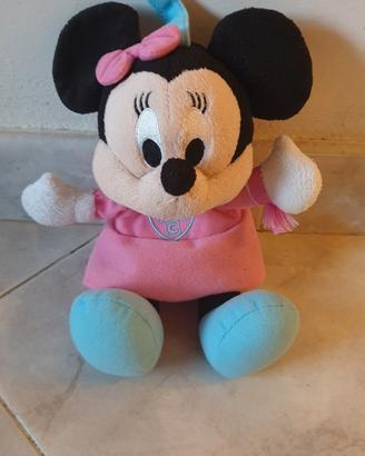 Peluche Minnie Baby clementoni Disney 24cm gioco