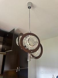Lampadario vintage design anni '70