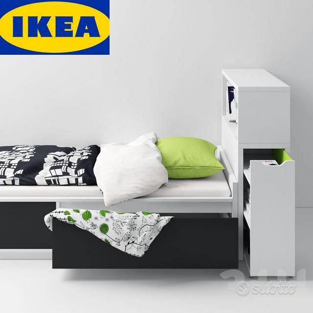 Camerette Letto Con Sottoletto Estraibile Ikea Bed Frame Letti