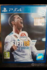 FIFA 2018 play station 4