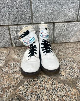Anfibi bianchi Hannah Montana Disney Vintage 
