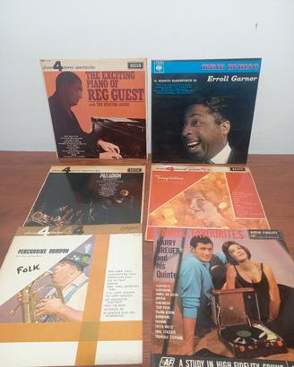 Lotto 6 LP vinili musica jazz