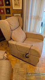 Poltrona relax con alzata CARDIO