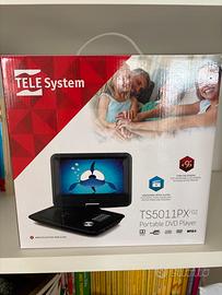 Lettore dvd portarile tele system