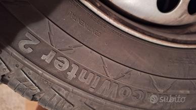 kit invernale 4 gomme complete e catene