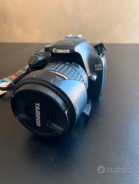 Canon EOS 1100 D con obiettivo Tamron 17-50 mm