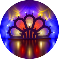 Luminaria Salentina da tavolo/comodino/mensola Ø69