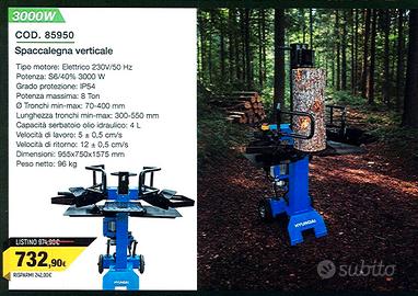 Spaccalegna verticale