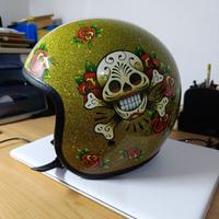 Casco NZI Skull & Roses