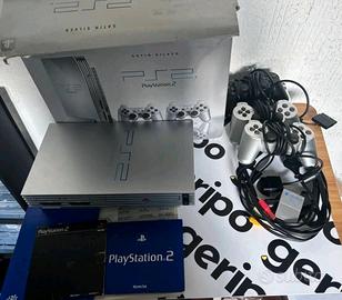 Console sony playstation 2 fat ps2 silver 