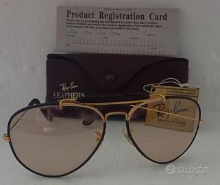 Ray Ban AVIATOR Leather FOTOCROMATICI