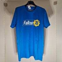 T-Shirt Fallout 76 (Taglia M) colore Blu