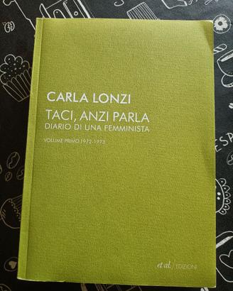 Carla Lonzi Taci anzi parla 1 volume