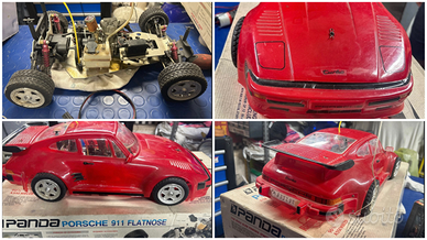 Porsche 911 Flatnose RC 1:10 Motore a Scoppio