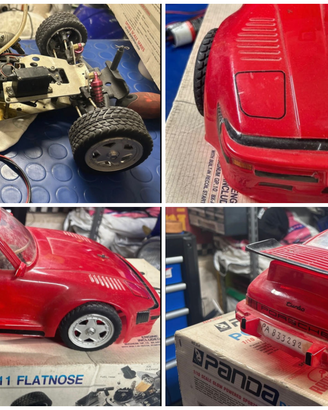 Porsche 911 Flatnose RC 1:10 Motore a Scoppio
