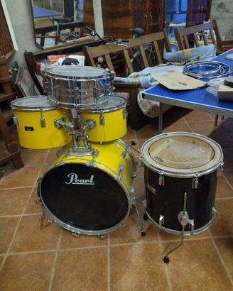 batteria Pearl anni 80