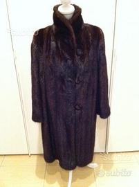 Cappotto di Pelliccia di Visone Originale