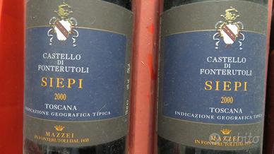 MAZZEI Castello di FONTERUTOLI, SIEPI 2000 VINO