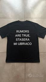Maglia rumors are true, sta sera mi ubriaco