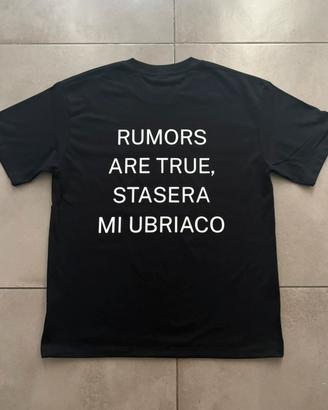 Maglia rumors are true, sta sera mi ubriaco