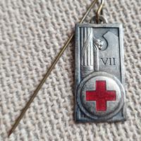 Spilla Distintivo Fascismo Fascista CRI Mussolini