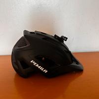 Casco Pemila nero semi-integrale per bici