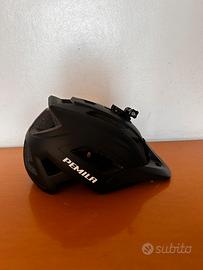 Casco Pemila nero semi-integrale per bici