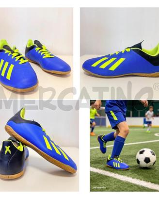 SNEAKERS B ADIDAS BLU ELETTRICO/GIALLO 37 1/2