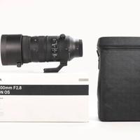 Sigma 70-200 f2.8 canon con anello adattatore sony