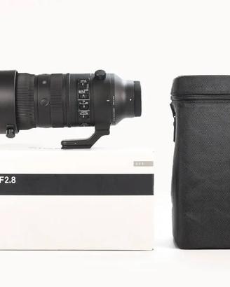 Sigma 70-200 f2.8 canon con anello adattatore sony