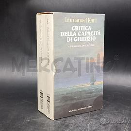 KANT CRITICA DELLA CAPACITÀ DI GIUDIZIO RIZZOLI
