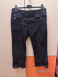 Pantalone 3/4 trussardi jeans tg 46 marrone