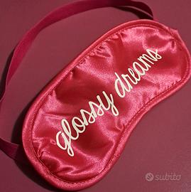 Maschera per dormire fucsia