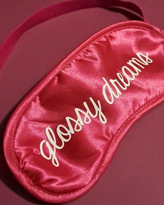 Maschera per dormire fucsia