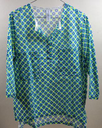 amicia donna NO GNVH cotone leggero fantasia