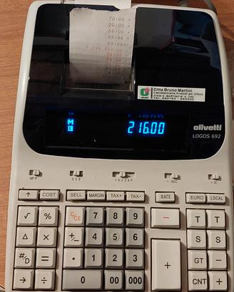 calcolatrice  olivetti logos 692